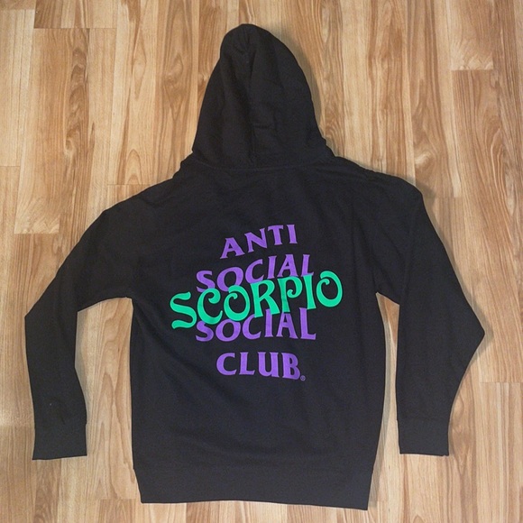 Anti Social Social Club Tops - A.S.S.C SCOPRIO HOODIE - nwt